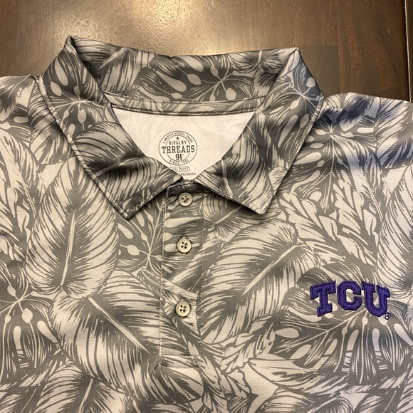TCU Horned Frogs Rivalry Threads Polo - 2XL - Picture 3 of 13